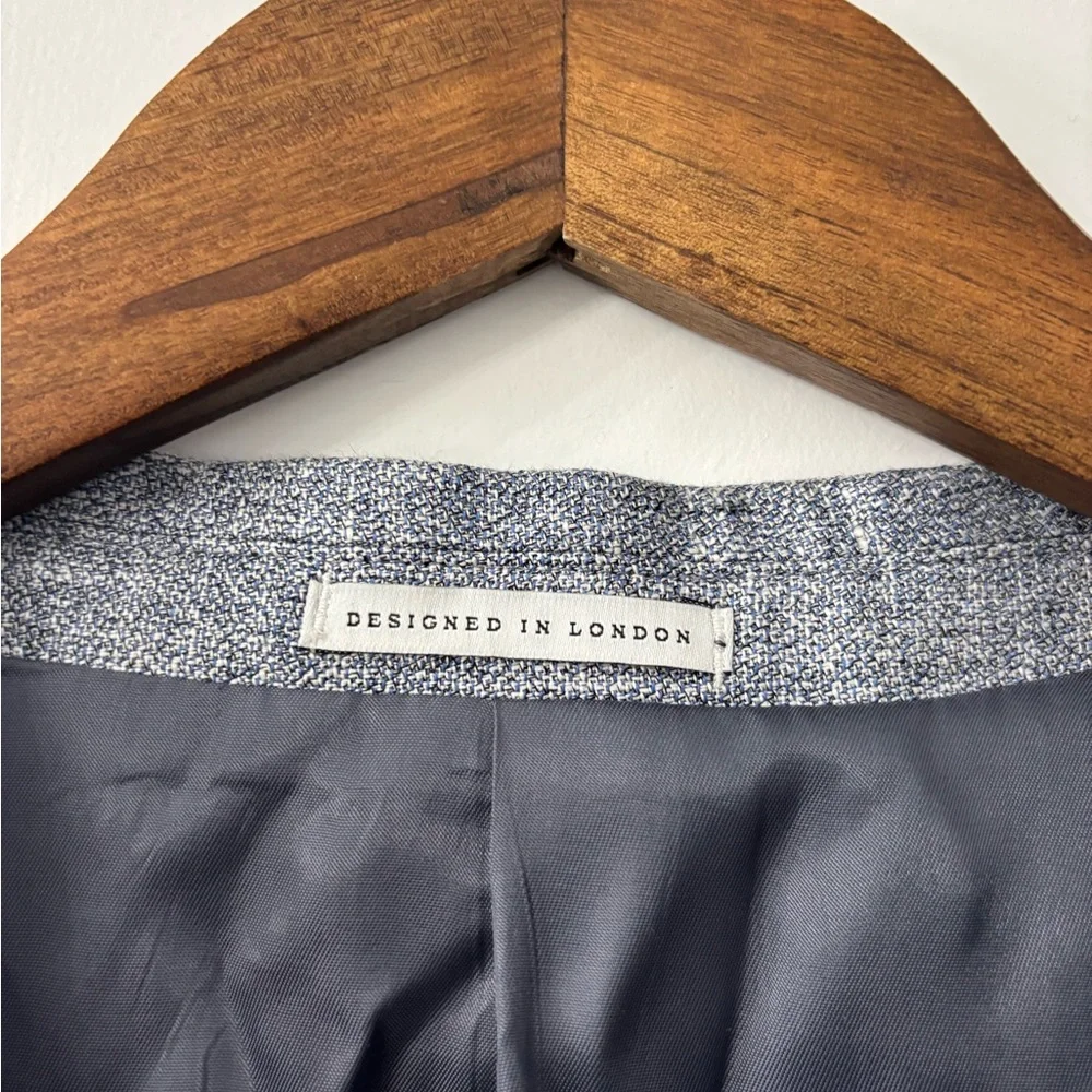 Reiss Airforce Blue Warner Suit Blazer